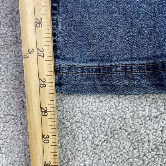 Nicole Miller SoHo Jeans Women’s 10 Blue Bootcut High Rise Medium Wash Stretch - Picture 11 of 13